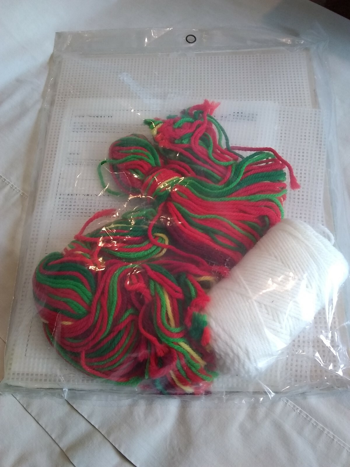 Bucilla Plastic Canvas Kit - Great Shapes for Christmas - Poinsettia Tissue Box