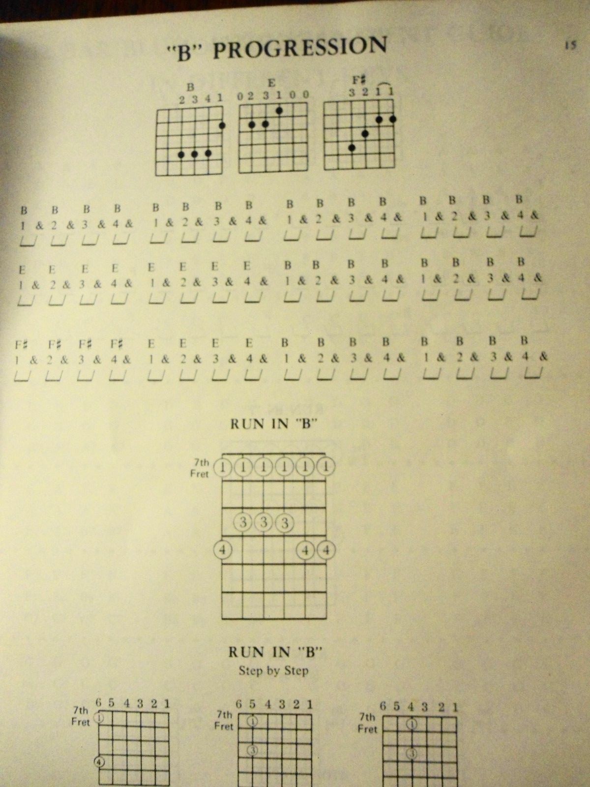 Lead For the Guitar Book Instructions and Runs for Blues Country Folk Rock 1973