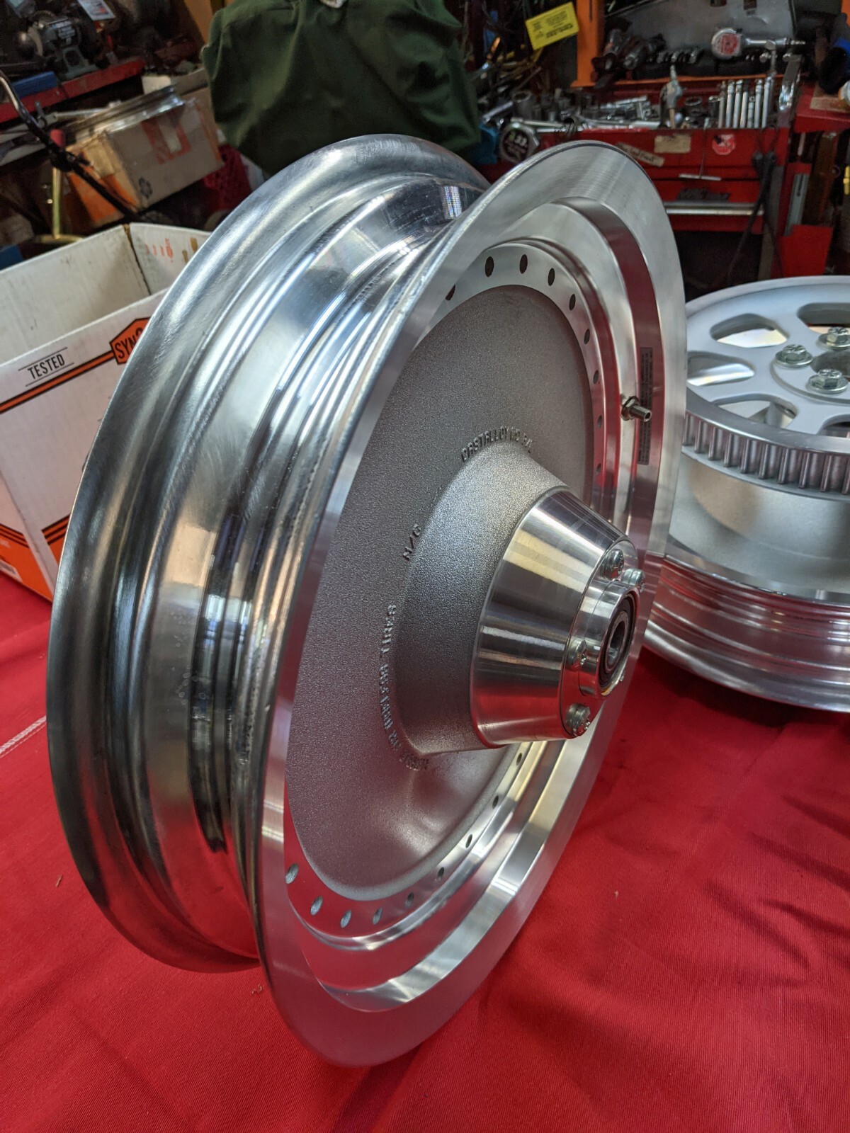 Harley Davidson 2005 FAT BOY OEM 16 inch Front Wheel | eBay