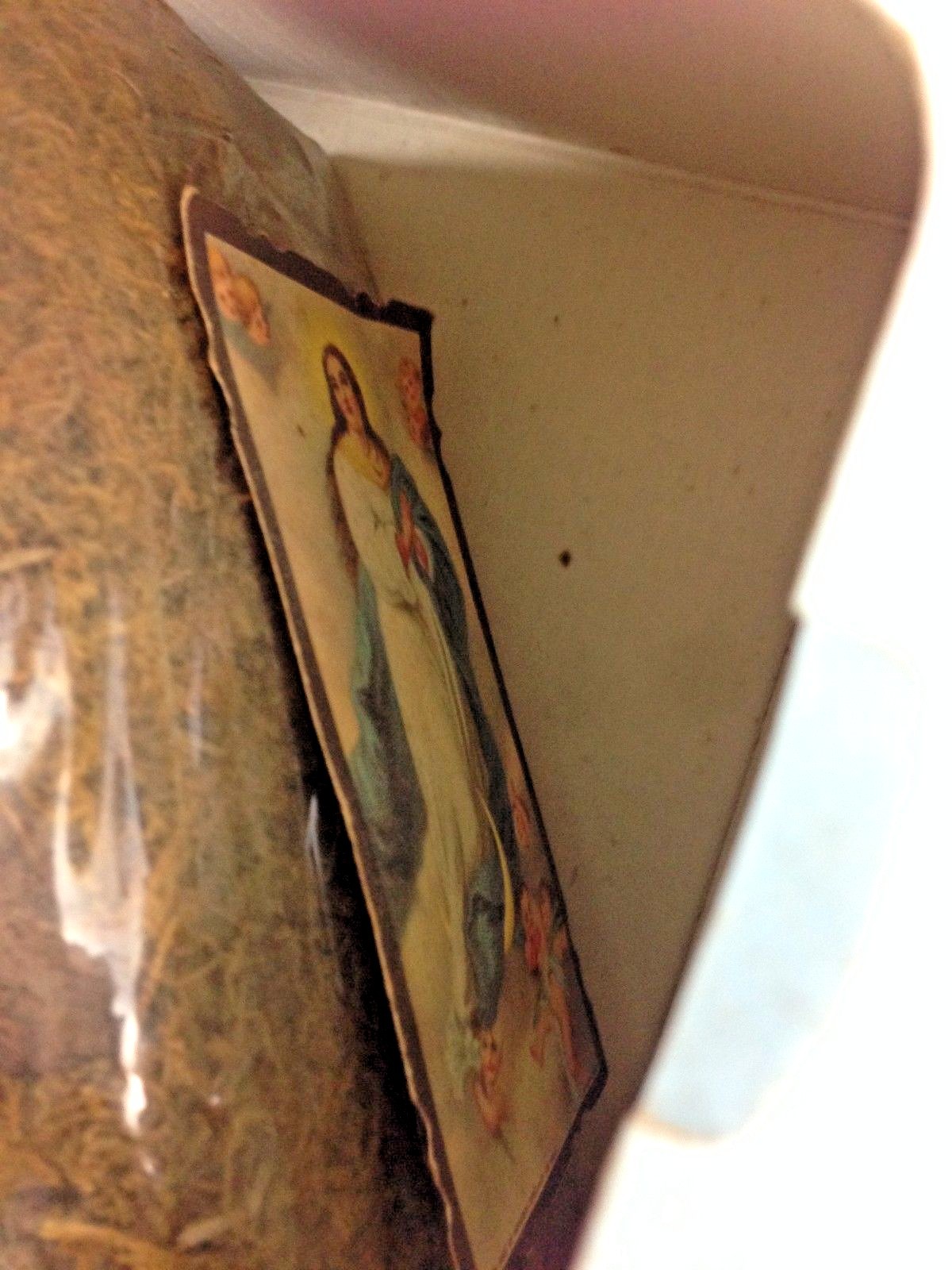 Vintage Kresge Nativity Set Hand Painted Child Friendly Plastic Molded NOS