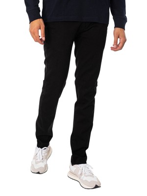 

Мужские брюки чинос скинни Farah Endmore Chino из твила, черные, Черный, F4BHB010-010