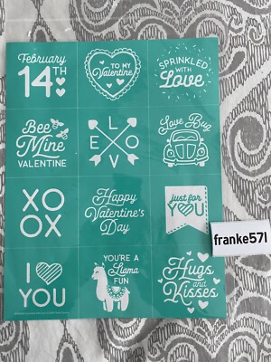 Sprinkles With Love Minis Chalk Couture Transfer, Size B Transfer 8.5 x11  New