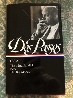 John Dos Passos: U.S.A. Trilogy Library of America hardback book