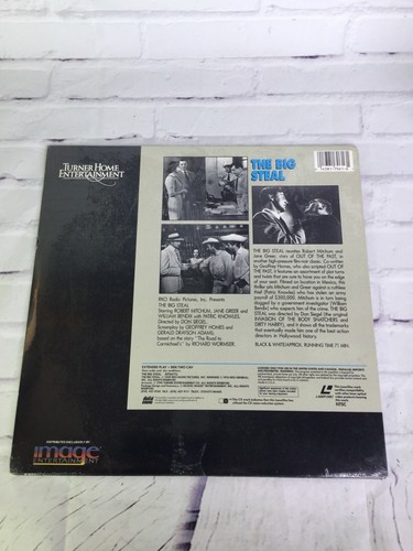 The Big Steal LD Laserdisc RKO Classic Collection Black White 1990 SEALED NEW