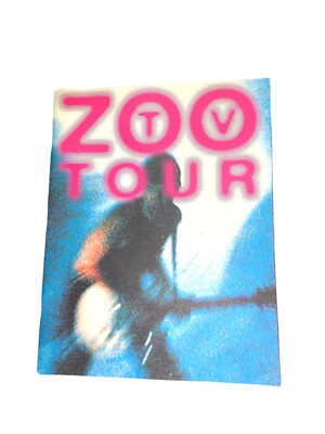 U2 1992 American ZOO TV Tour Concert Program Tour Book Feb-April GREAT SHAPE!