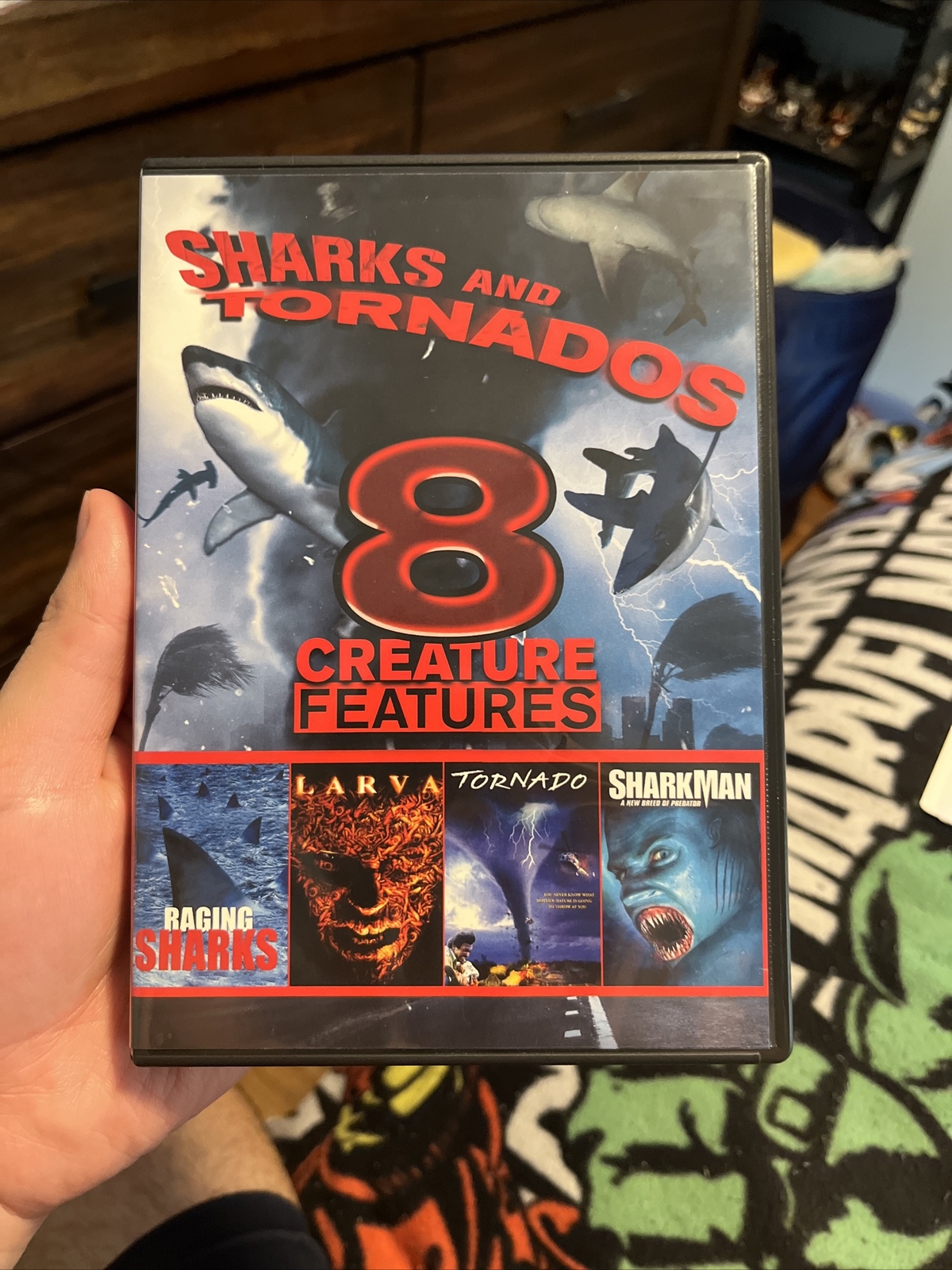 Sharks and Tornados: 8 Creature Features (DVD 2 disc set