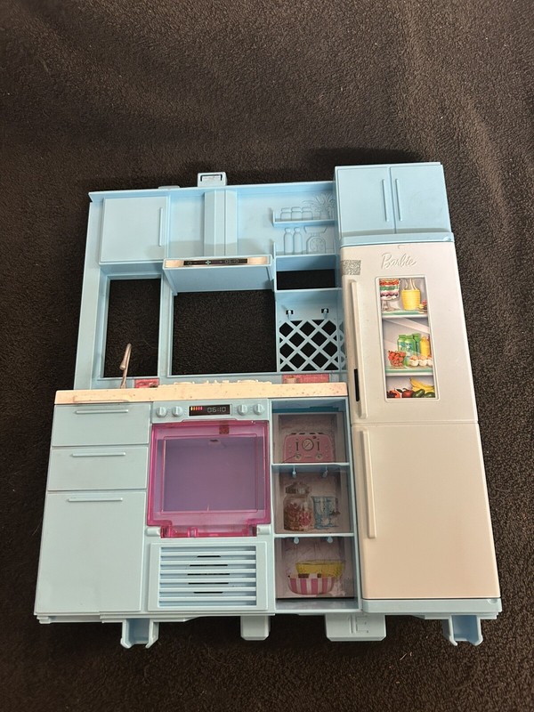 2023 Barbie Dream House Kitchen Sink Refrigerator Stove Oven Replacement