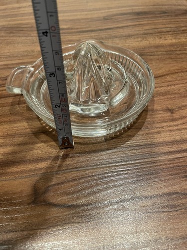 Vintage Crystal Citrus Juicer