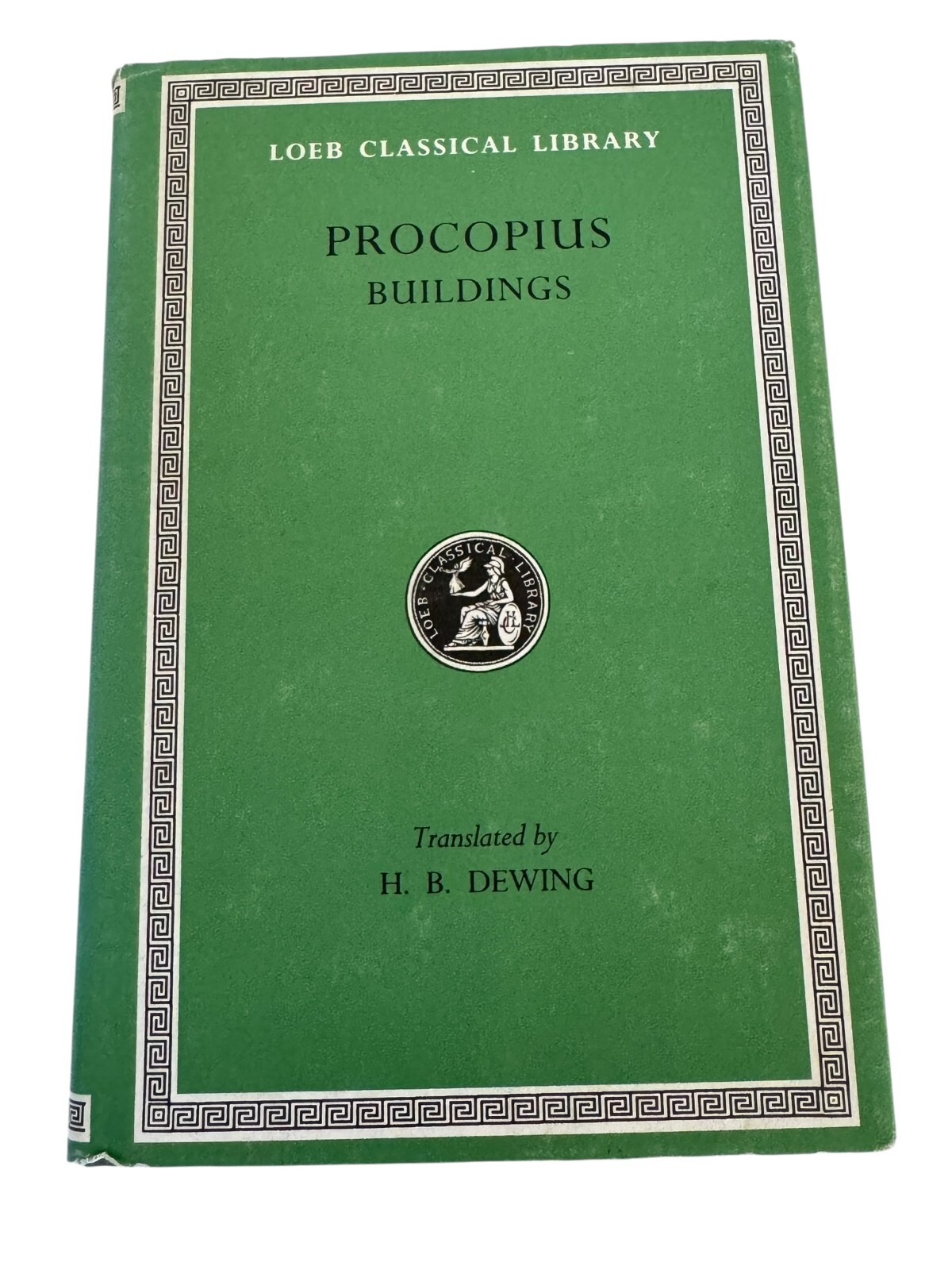 Procopius Buildings of Justinian Book Loeb Classical Library