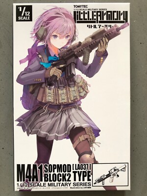 TOMYTEC Little Armory 1/12 LA037 M4A1 SOPMOD BLOCK2 TYPE