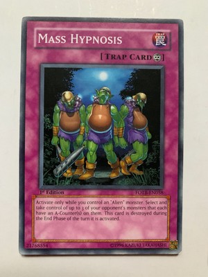 Yugioh - Mass Hypnosis - FOTB-EN058 - Common - Condition Near Mint