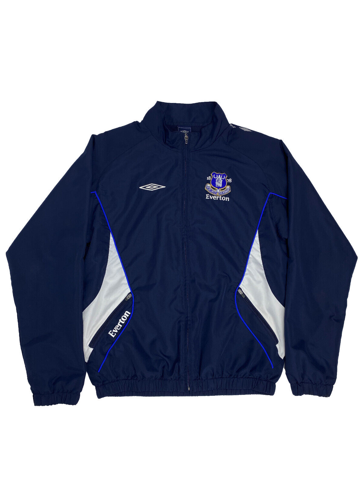 Umbro 00s Vintage Everton Football Club Windbreaker Soccer Jacket Umbro 00s Vintage Everton Football Club Windbreaker Soccer Jacket