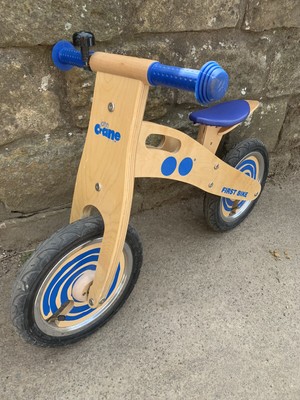 *The John Crane Tidlo*Wooden Balance Bike Very Good Used Condition S65 Rotherham