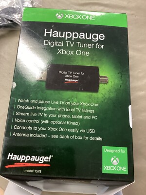 Hauppauge Digital TV Tuner for Xbox One TV Tuners and Video Capture 1578,Black