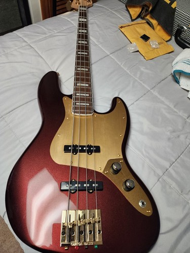 1960's Style harness for Fender Jazz Bass: CTS & Orange Drop