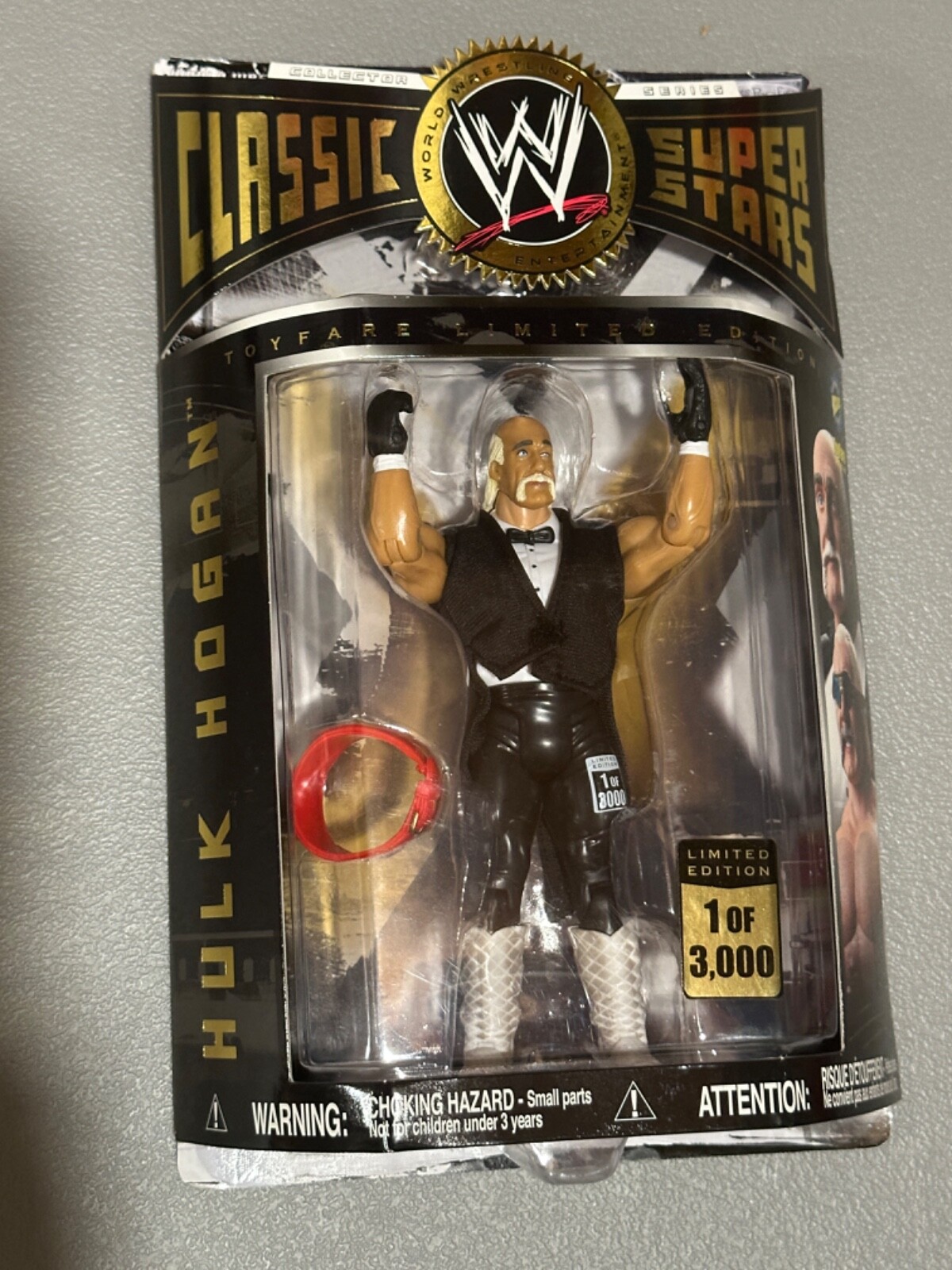 WWE Hulk Hogan Toy Fair 1/3000 Classic Superstars Limited WWE Hulk Hogan Toy Fair 1/3000 Classic Superstars Limited