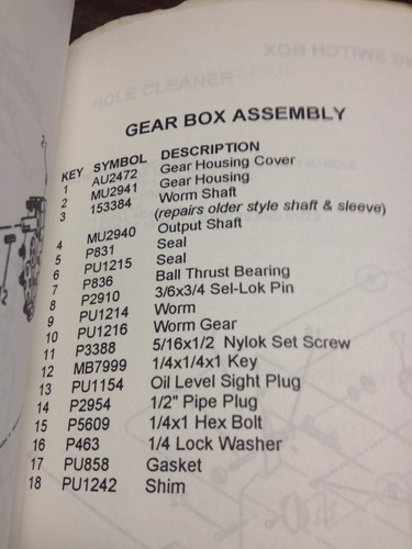 AU2472 Gearbox Cover For Jamesway Big Jim Silo Unloaders