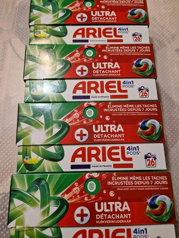 Lot De 4 X 26 Pods Ariel 4 En 1 Ultra DÃ©Tachant