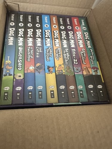 Dog Man 全10巻セット Dav Pilkey Dog Man Series 10 Books Collection Set by Dav Pilkey | eBay