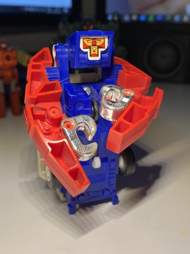 当時物　TOMY KOMS-B コムスビー レッド Yahoo!オークション - TOMY トミー THE LOVELY HOME ROBOT OMS-B