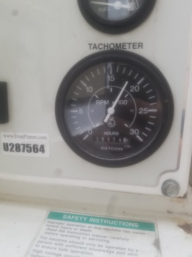 MQ Power AC Generator 70KW Rental Unit. Diesel.  Selector Switch .