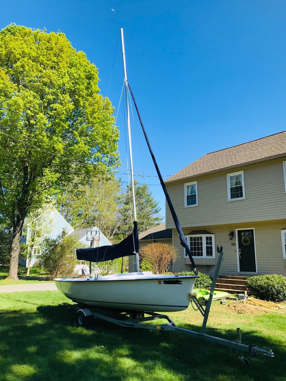 Precision 185 sailboat