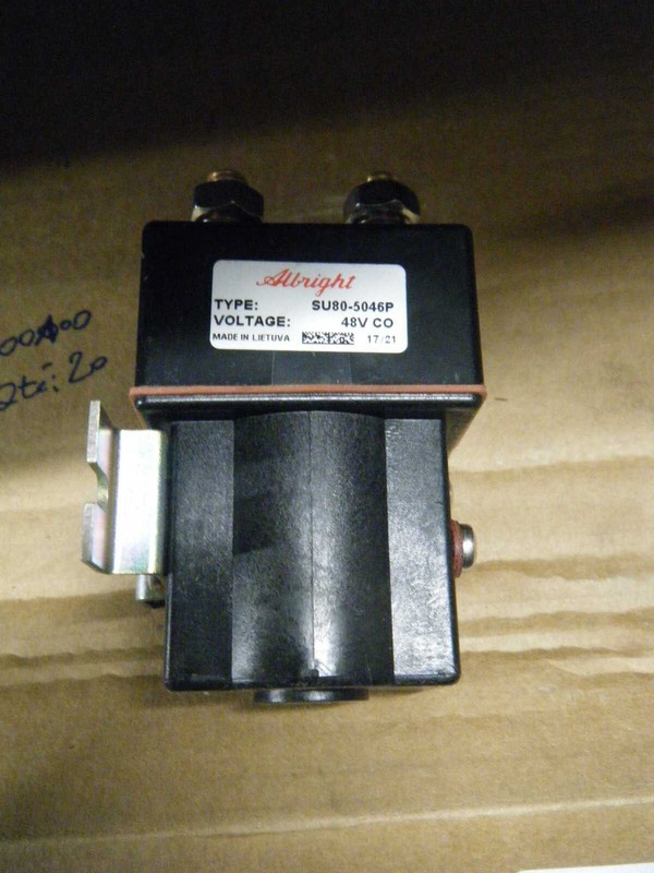 Contacteur 48 Volts Unipolaire Albright Su80-5046p.48 Volts