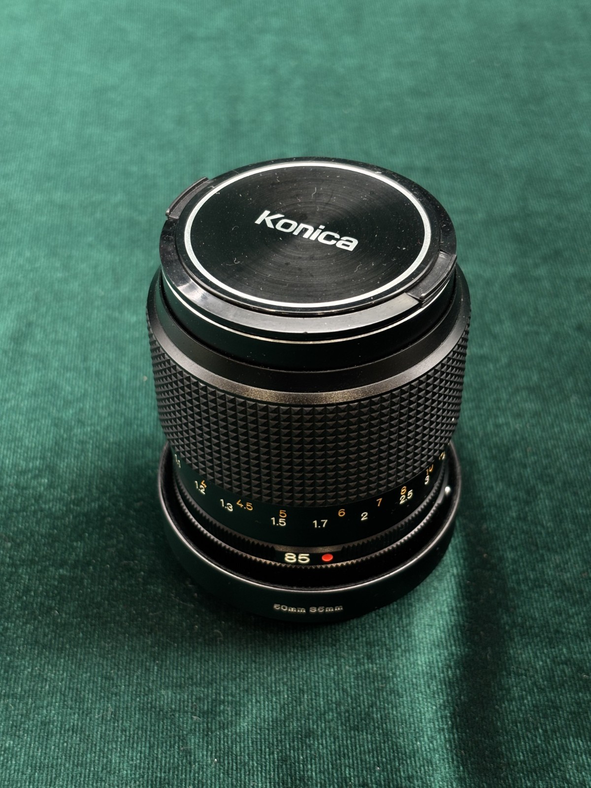 KONICA HEXANON AR 85mm F1.8 カビ大 コニカ 単焦点レンズ 実用品 完動