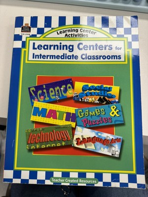 Learning Centers for Intermediate Classrooms Book Teacher Materials Worksheets
