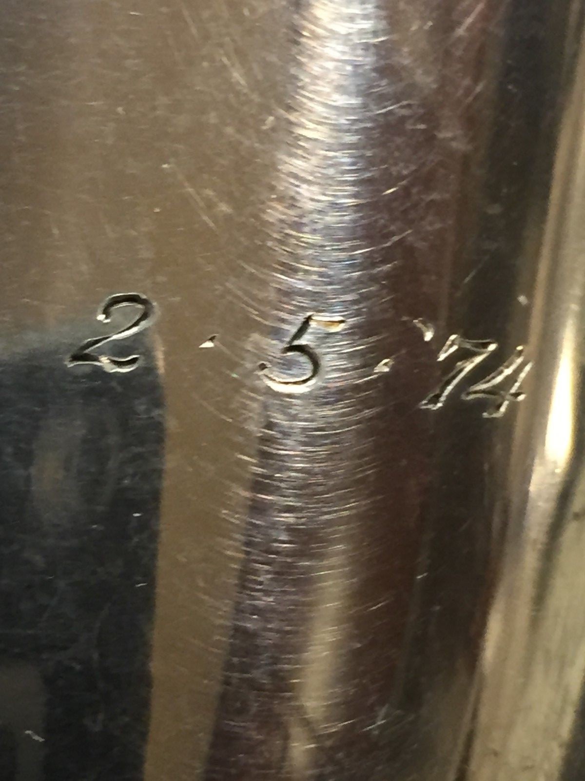 Vintage Tiffany & Co Sterling Silver Child or Baby Cup Monogram