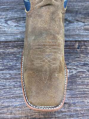 Pre-owned Western Gr8015 Men's Dillon 11 Inch Square Toe  Boot By Justin In Multicolor