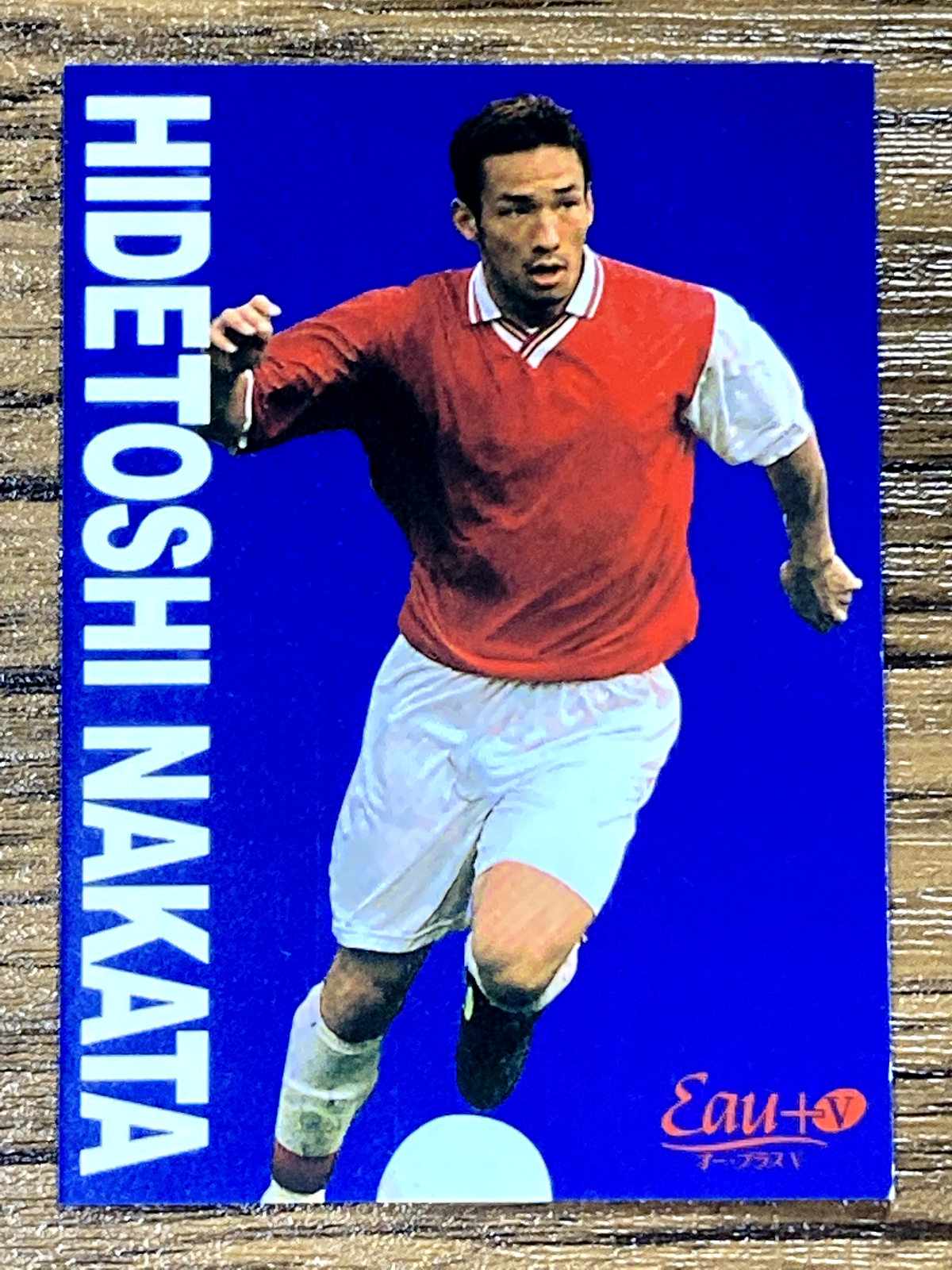 Free Shipping! Hidetoshi Nakata Card Calcio 1998-99 Serie A