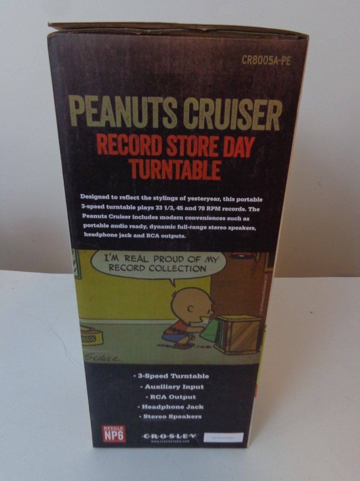 Crosley: Peanuts Cruiser Record Store Day Turntable,Turntable PEANUTS, Record