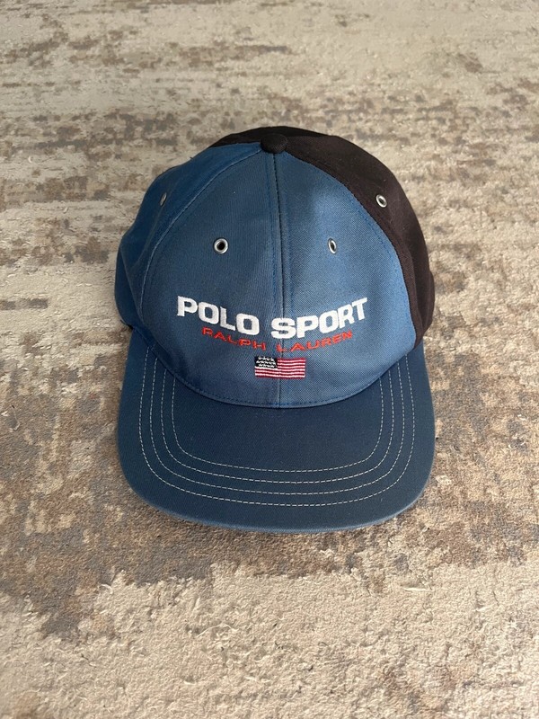 OG Ralph Lauren Polo Sport 1990s Cap Hat Adjustable One Size Rare