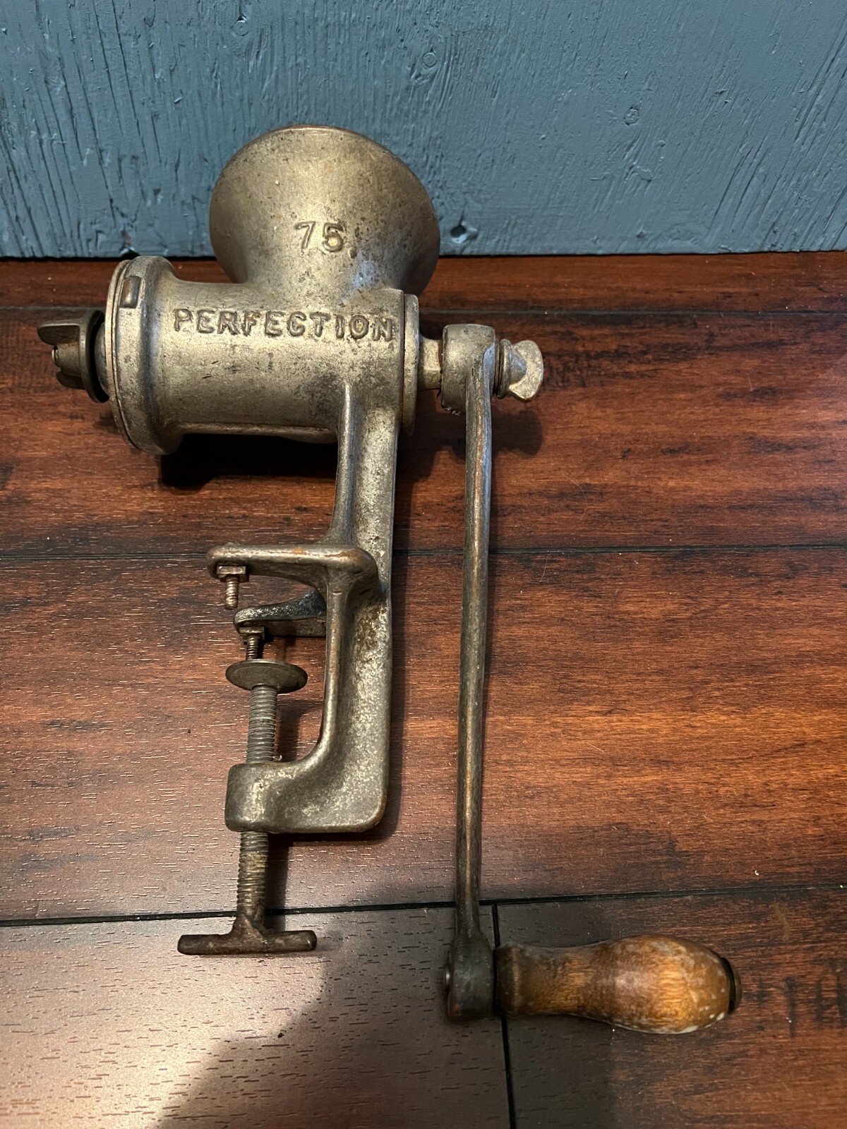 ビンテージ　エンタープライズ　フードチョッパー　グラインダー Vintage PERFECTION 75 Food Chopper Meat Grinder Manual Hand