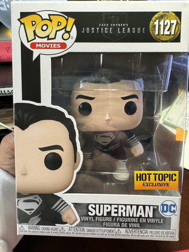 Funko Pop! DC Comics - Superman B&W Hot Topic Snyder Cut