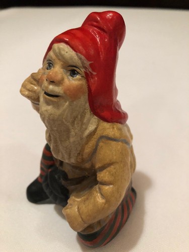vaillancourt chalkware Vintage Gnome #82
