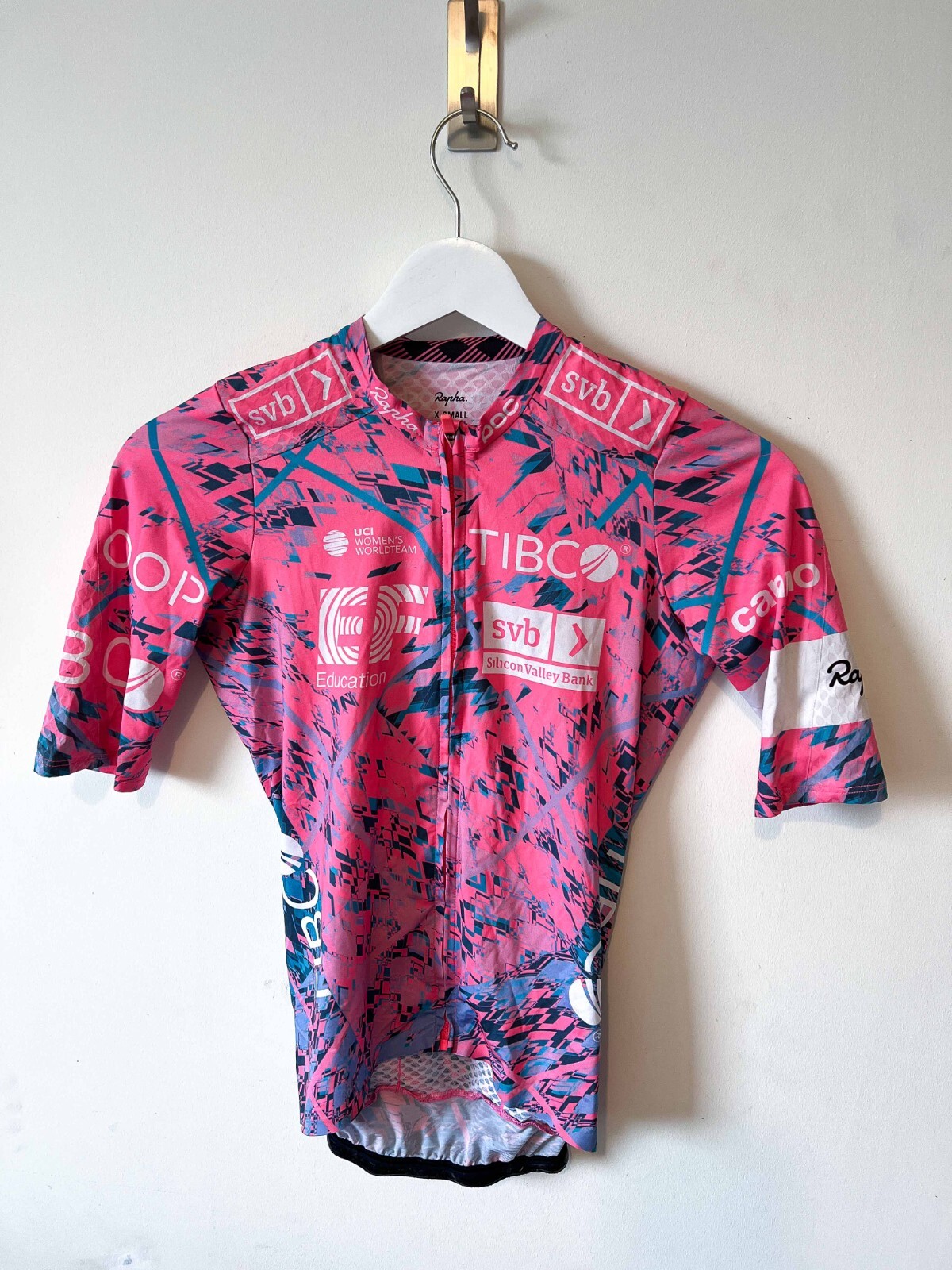 Rapha EF Cycling Jersey ネイビー/ピンク Rapha EF EDUCATION PRO TEAM TRAINING JERSEY Size XS,S,M,L,XL