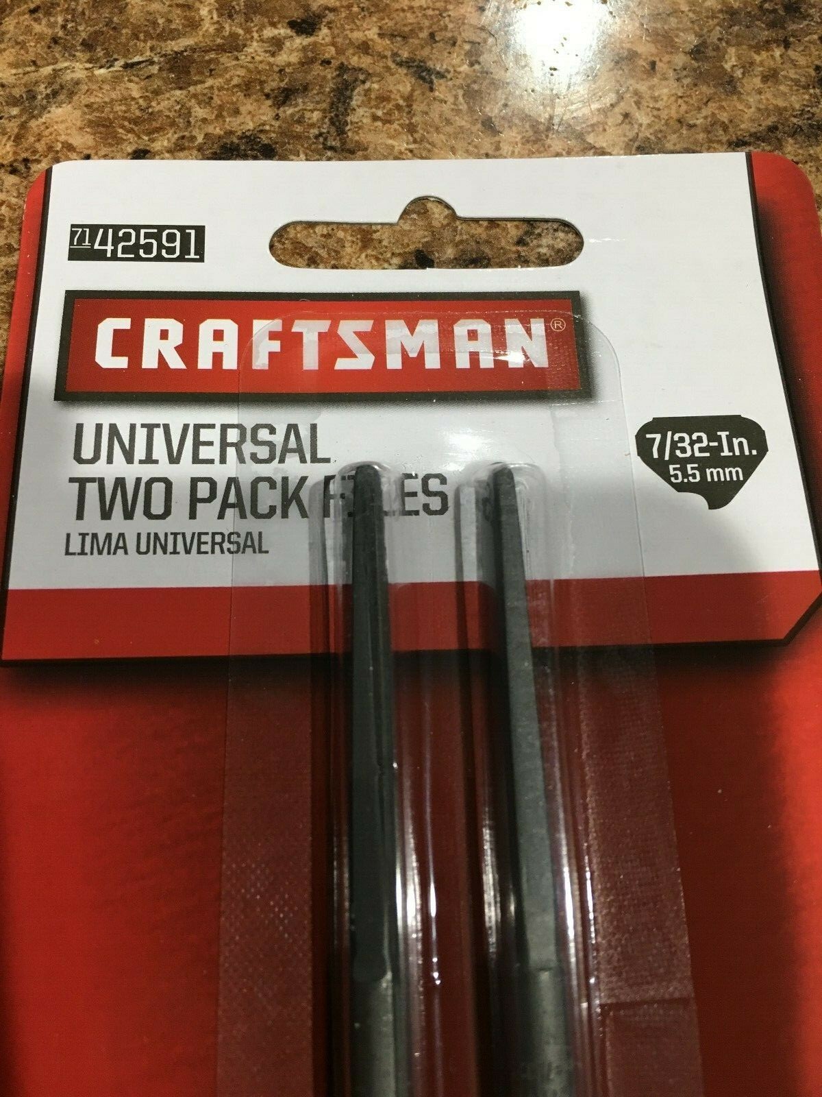 9 NEW CRAFTSMAN CHAIN 2 PC FILE SETS - SIZE 7/32