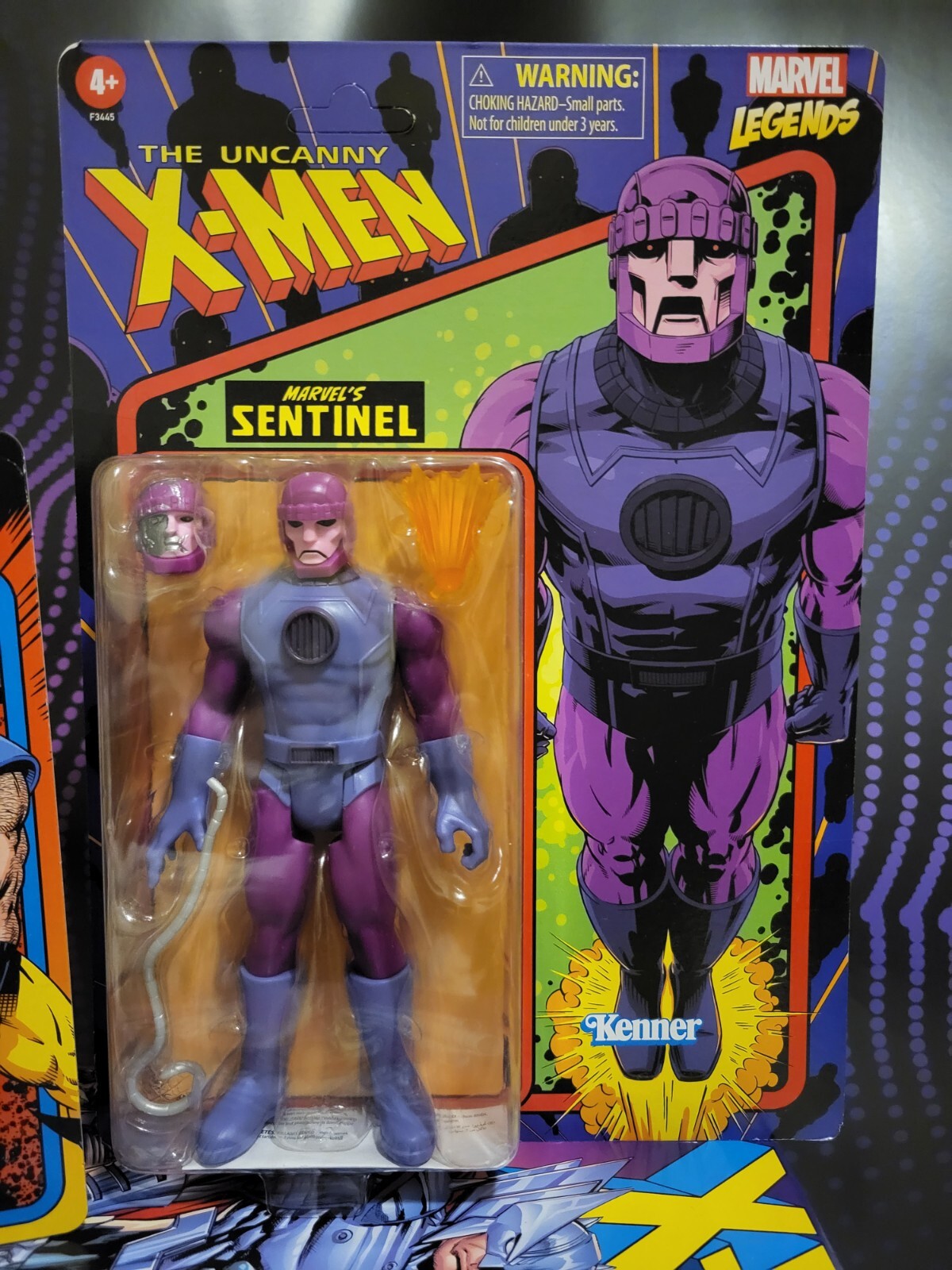 Hasbro Marvel Legends Series Retro 375 X-Men Wolverine & Sentinel Both MOC