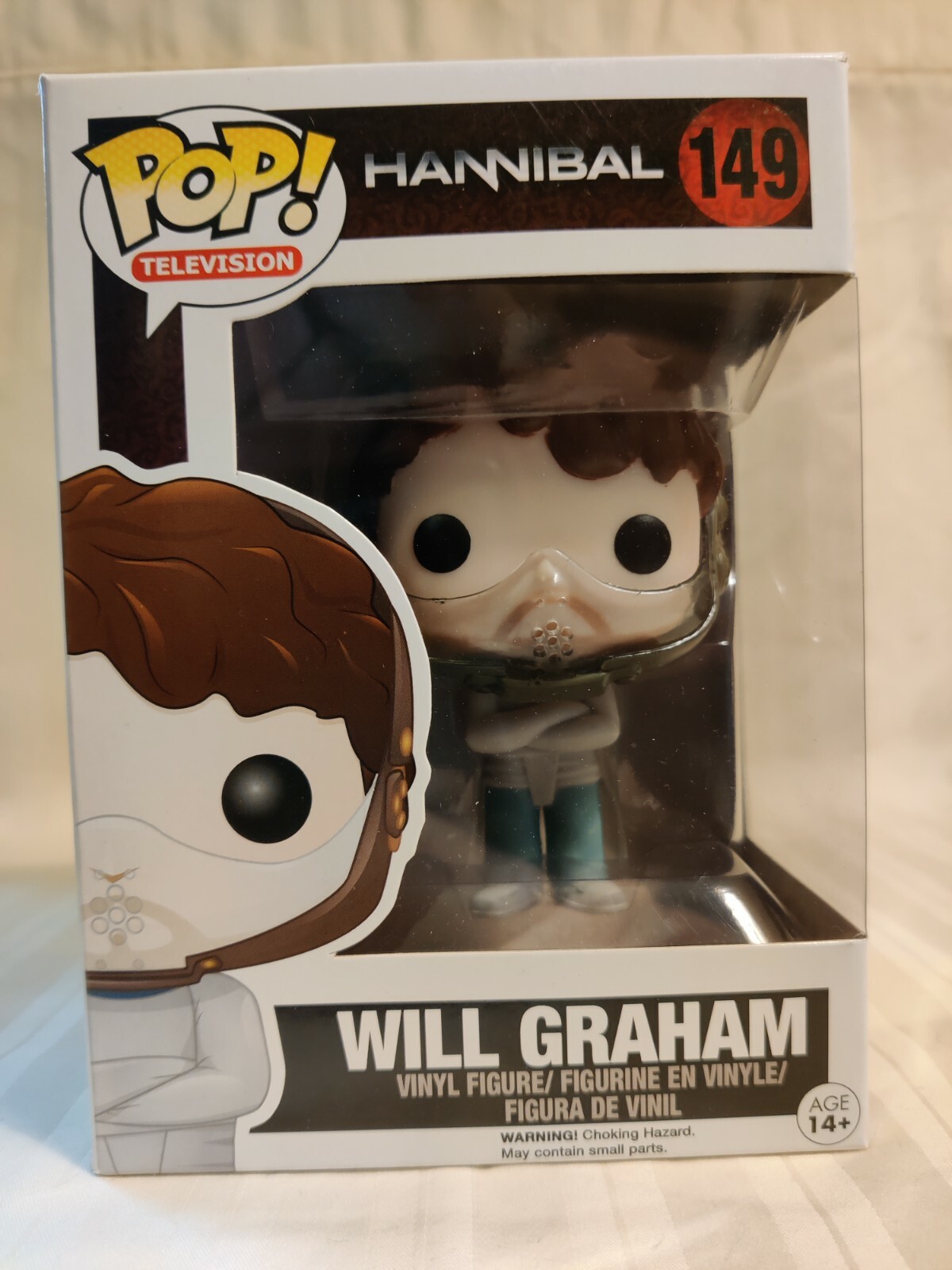 Funko Pop Will Graham Straitjacket Hannibal 149 Retired/Vaulted