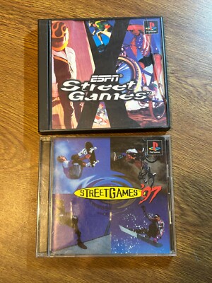 Playstation PS  Japan ESPN STREET GAMES & STREET GAMES '97
