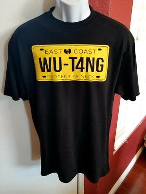 Wu-Tang Clan Legacy License Plate. Size XX. Additional colors and sizes avail