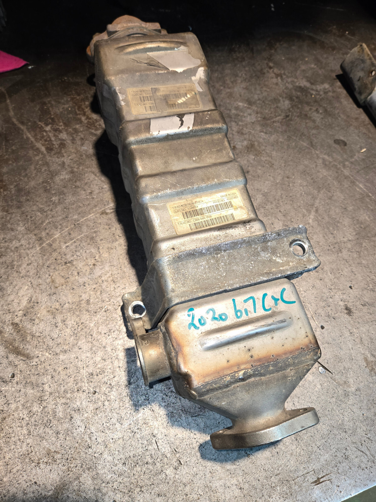 CUMMINS ISB 6.7L EGR COOLER 2017-2021: OEM 5566897 | 5341879 - Picture 1 of 11