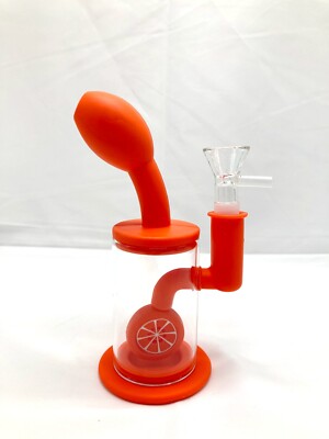 6.5'' Silicon Bong PHOENIX STAR 14mm Smoking Water Pipe