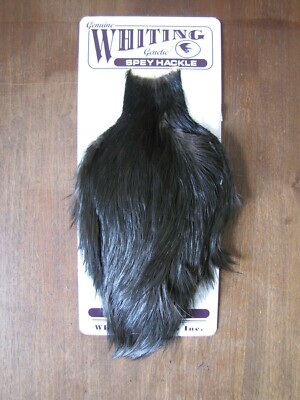 WHITING SPEY CAPE Bronce Grade MEDIUM DUN Heron Gray