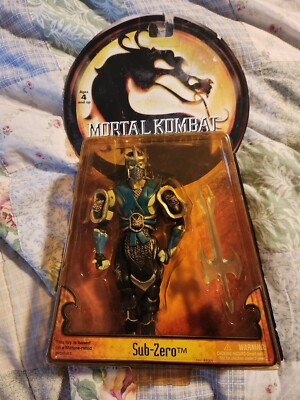 Mortal Kombat Deception Sub Zero Action Figure In Box JazWares