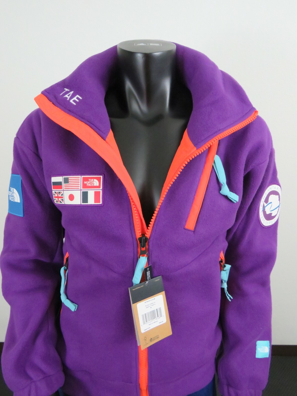 Pre-owned The North Face Mens  Tae Trans-antarctica 1990 Expedition Fleece Jacket - Purple