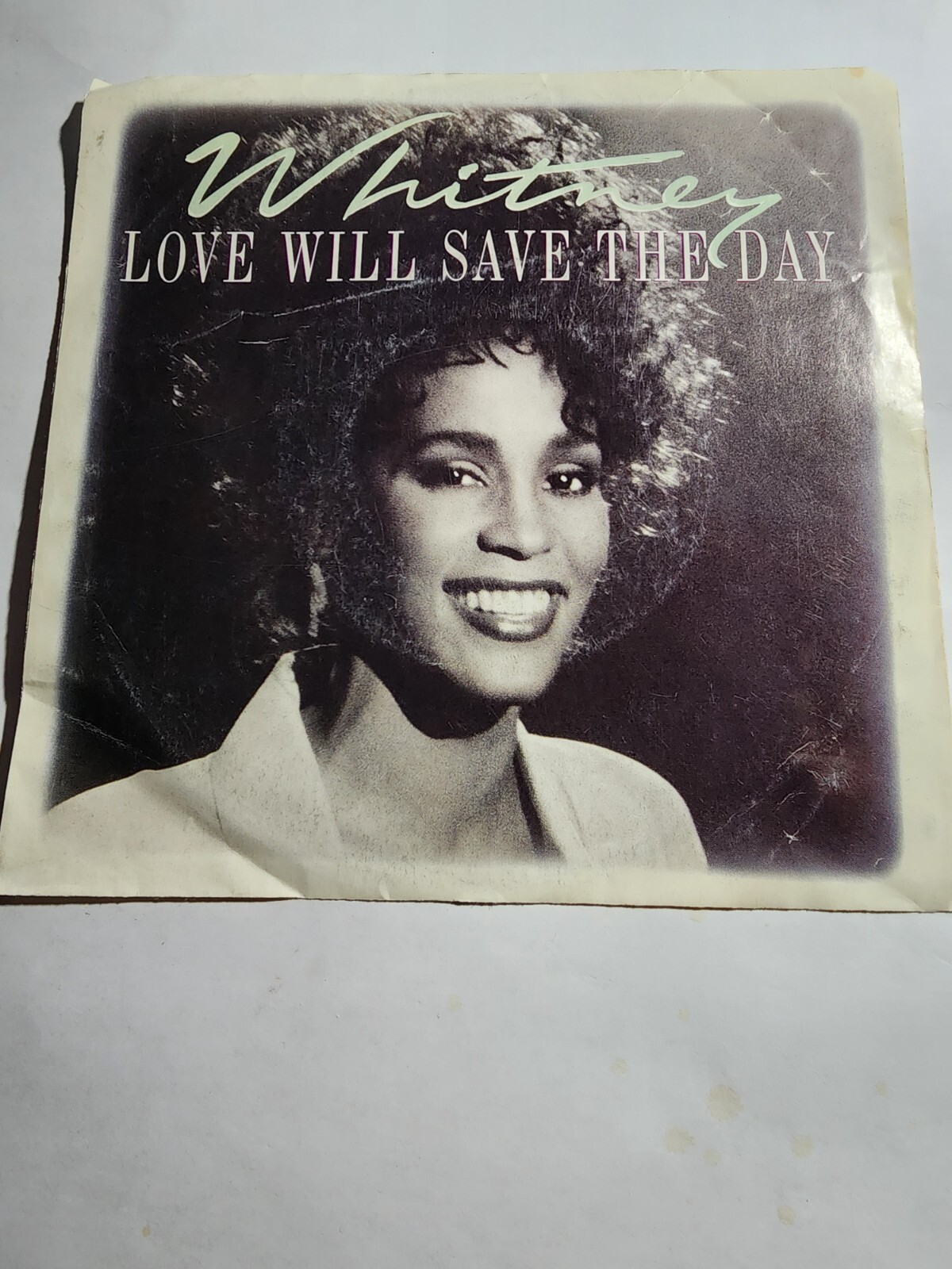 Whitney Houston - Love Will Save The Day AS1-9720 VG+ F8 | eBay