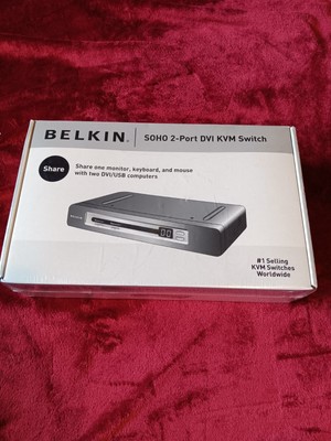 Belkin Soho 2-portdvi KVM Switch